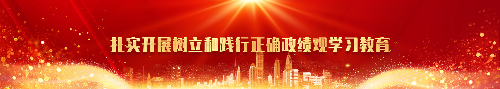扎实开展树立和践行正确政绩观学习教育 扎实开展树立和践行正确政绩观学习教育