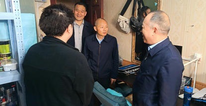 情暖留院学子 筑牢安全防线——院领导深入学生宿舍开展春节前走访工作